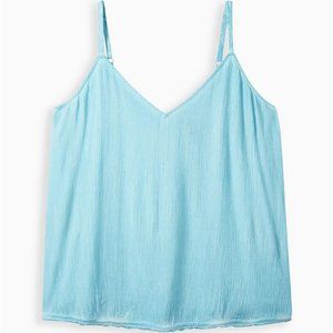 CAMI - GAUZE TURQUOISE WASH